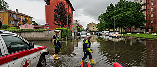 Heavy rains cause floodings in residential areas of Milan