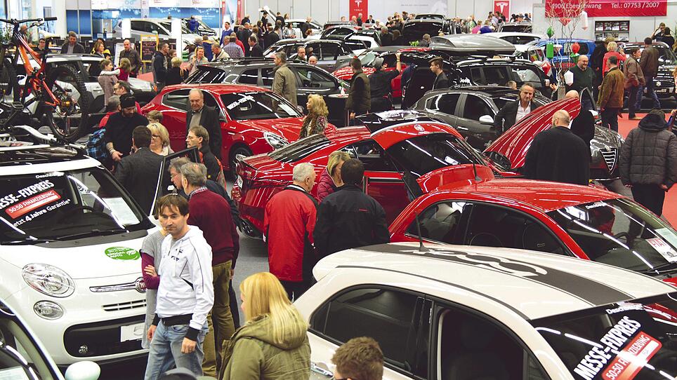 Rund 250 Neuwagen werden auf der Rieder Automesse gezeigt