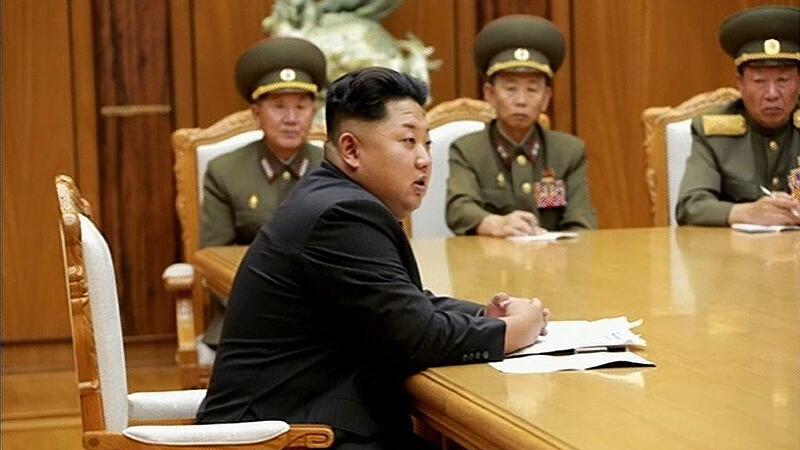 Kim droht: "Grenztruppen sind im Kriegszustand"