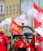Maiaufmarsch der SPÖ in Linz