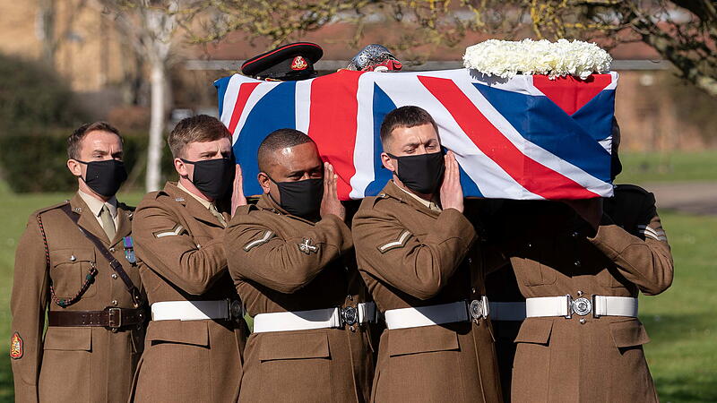 Funeral of Captain Sir Tom Moore