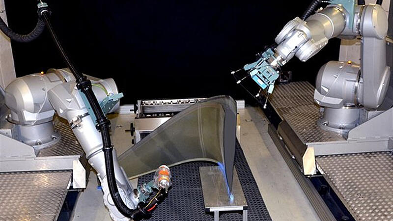 Robotik-Projekt soll Arbeitsablauf bei Flugzeugteilehersteller beschleunigen