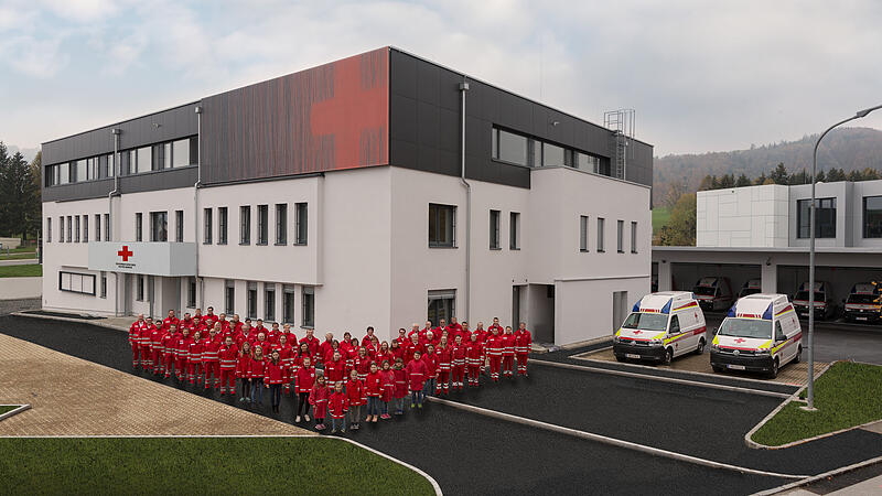 Neueröffnung des Rot-Kreuz-Gebäudes in Gmunden