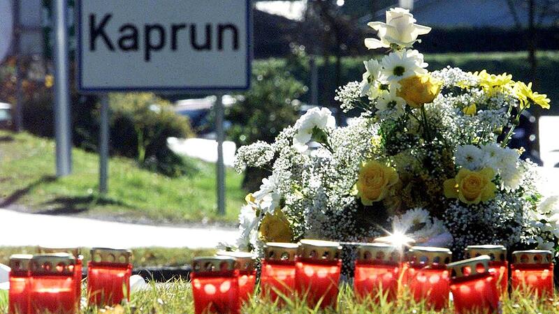 In Gedenken an die Opfer der Kaprun-Katastrophe 2000