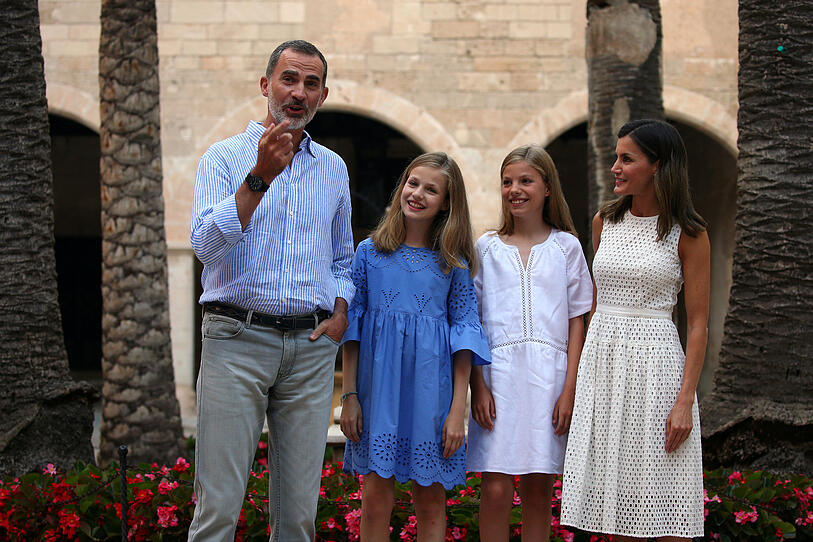 Spaniens Königsfamilie urlaubt auf Mallorca