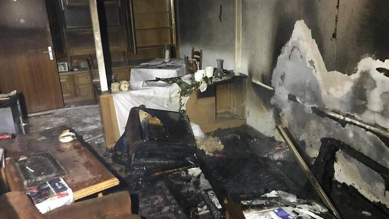 Mann aus brennender Wohnung gerettet