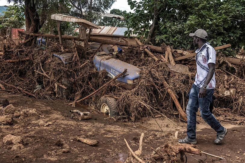 Starkregen in Ostafrika: Dutzende Todesopfer nach Dammbruch in Kenia