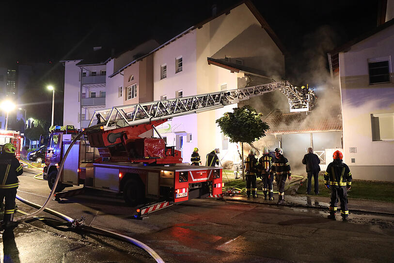 Zwei Verletzte bei Wohnhausbrand in Kirchdorf an der Krems
