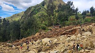 Über 2.000 Menschen durch Erdrutsch in Papua-Neuguinea verschüttet