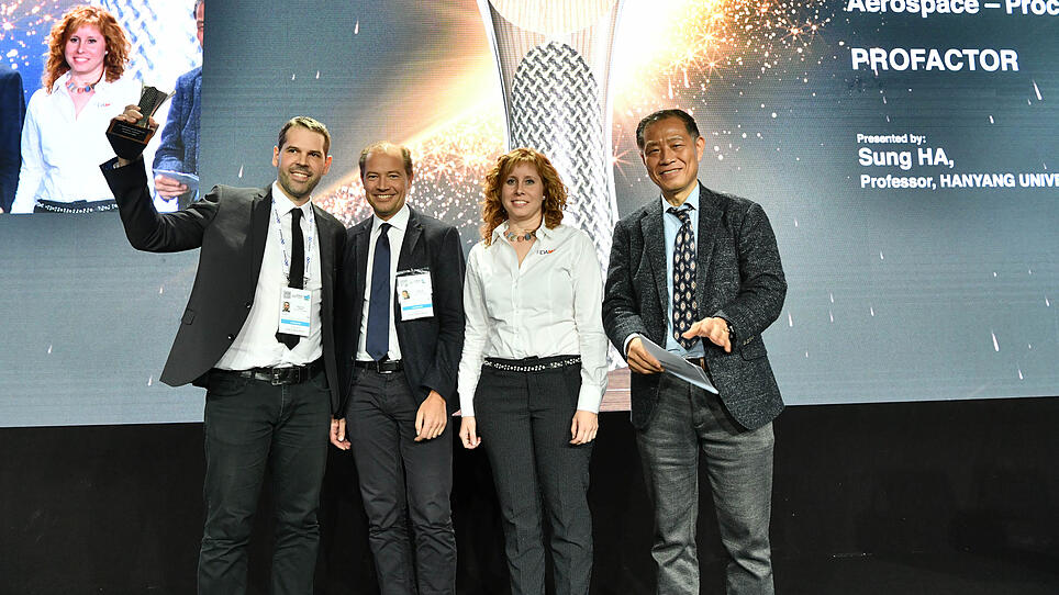 Profactor erhielt in Paris einen Preis für Innovation