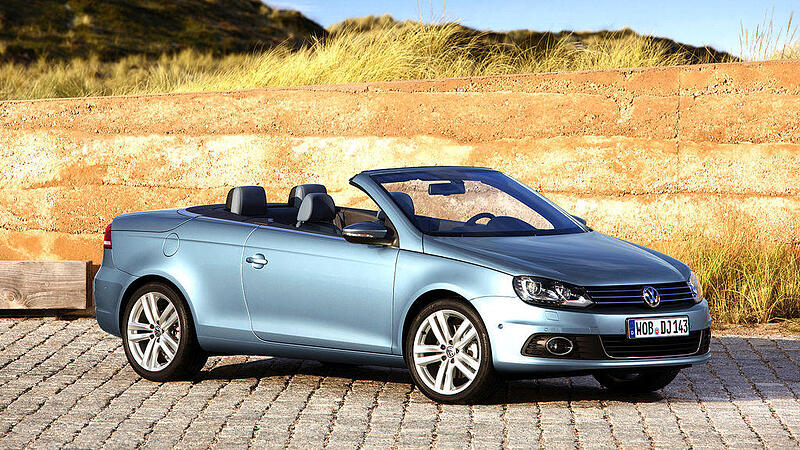 Frischluftzufuhr von VW: Eos, Golf Cabrio und Beetle Cabrio