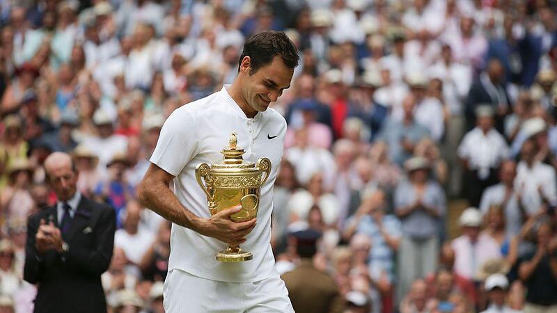 Rekordsieg im "Wohnzimmer" &ndash; Federer feierte achten Triumph in Wimbledon