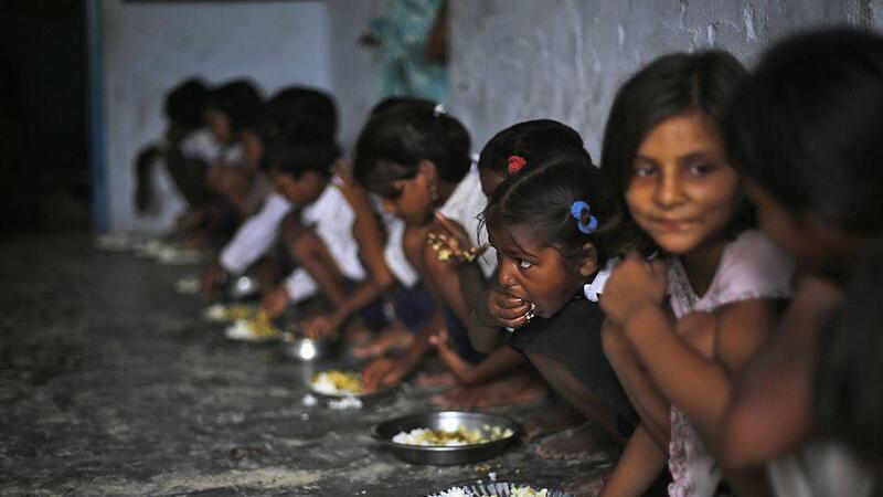 Indien startet Ernährungsprogramm für zwei Drittel seiner Bevölkerung
