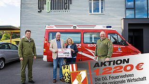 Oberösterreichs Feuerwehren investieren in die regionale Wirtschaft