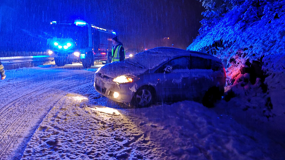Schnee Unfall Schwertberg
