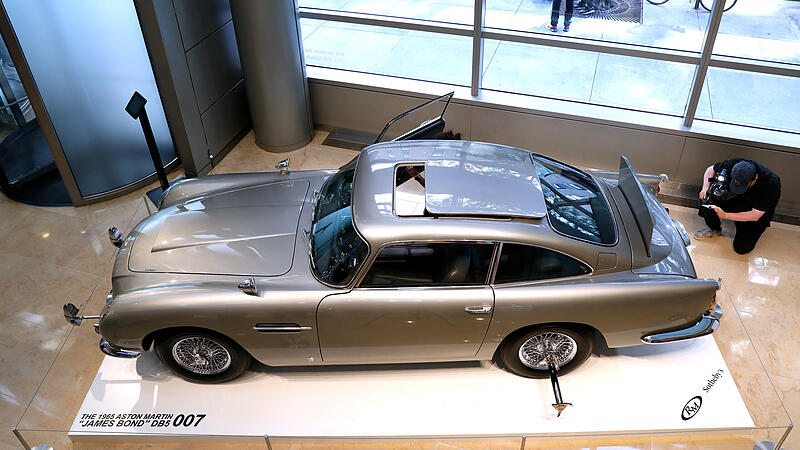 5,7 Millionen Euro für Bonds Aston Martin