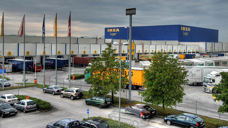 Ikea-Abholstation in Wels