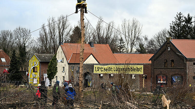 Largest police operation in Germany: The climate war in the village of Lützerath