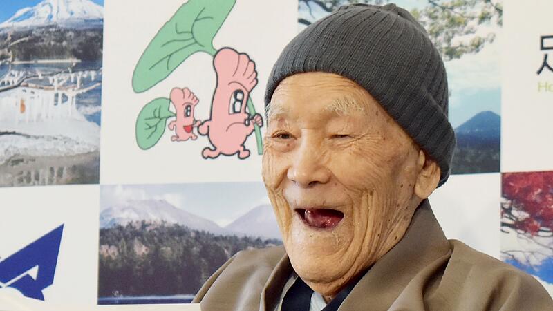 113 Jahre: Ältester Mann der Welt in Japan gestorben