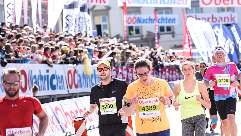 In 88 Tagen wird beim Linz-Marathon wieder das Lauffeuer entfacht