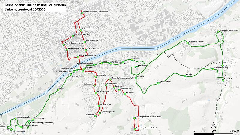Projekt Gemeindebus: Thalheim und Schleißheim wollen 2022 starten