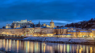 Salzburg Panorama - Winter