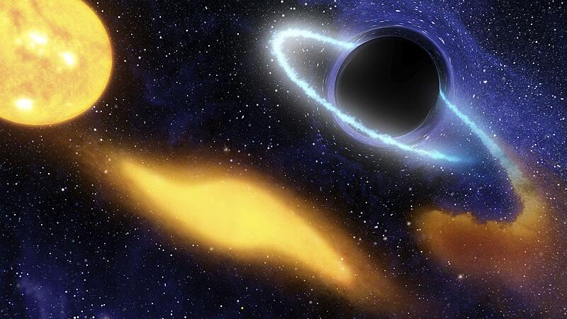 Besteht die rätselhafte Dunkle Materie einfach nur aus Schwarzen Löchern?