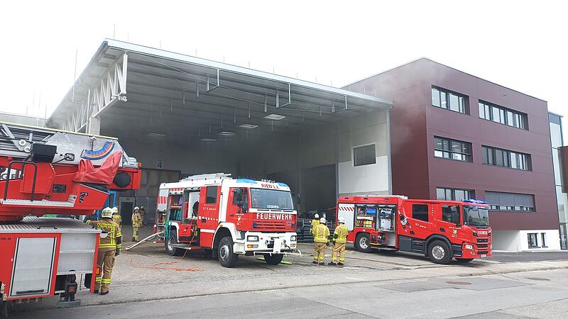 Fire in Rieder industrial company