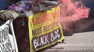 Proteste gegen Pensionsreform in Frankreich