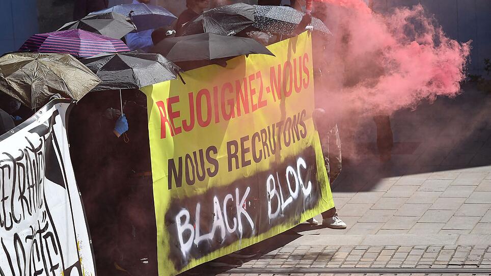 Proteste gegen Pensionsreform in Frankreich