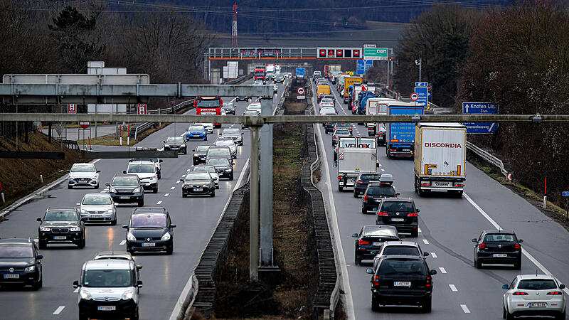 Kurze dritte Fahrspur für die Linzer Stadtautobahn