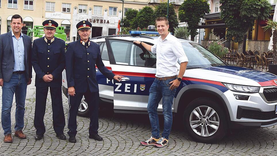 Neues Dienstauto für die Gmundner Stadtpolizei
