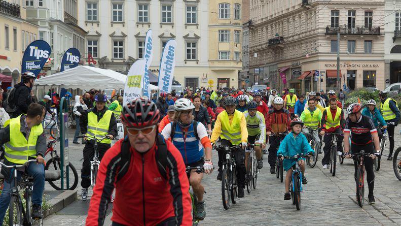In Linz werden heuer noch 400 zusätzliche Rad-Abstellplätze errichtet