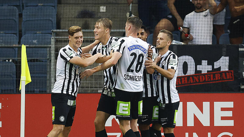 Sturm Graz temporarily top of the table after 4-0 over Altach