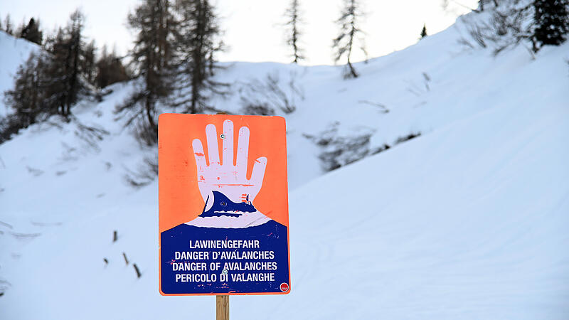 Skifahrer konnten sich selbst aus Lawine befreien