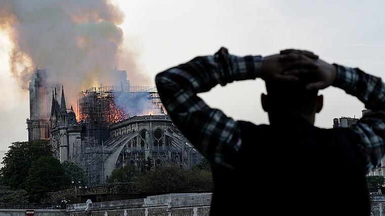 Vor drei Jahren: Notre-Dame in Flammen