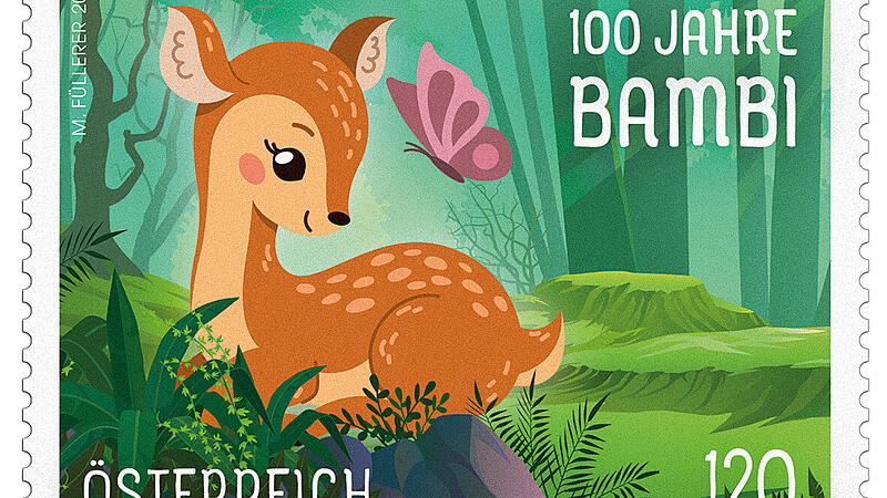 Bambi-Sonderbriefmarke