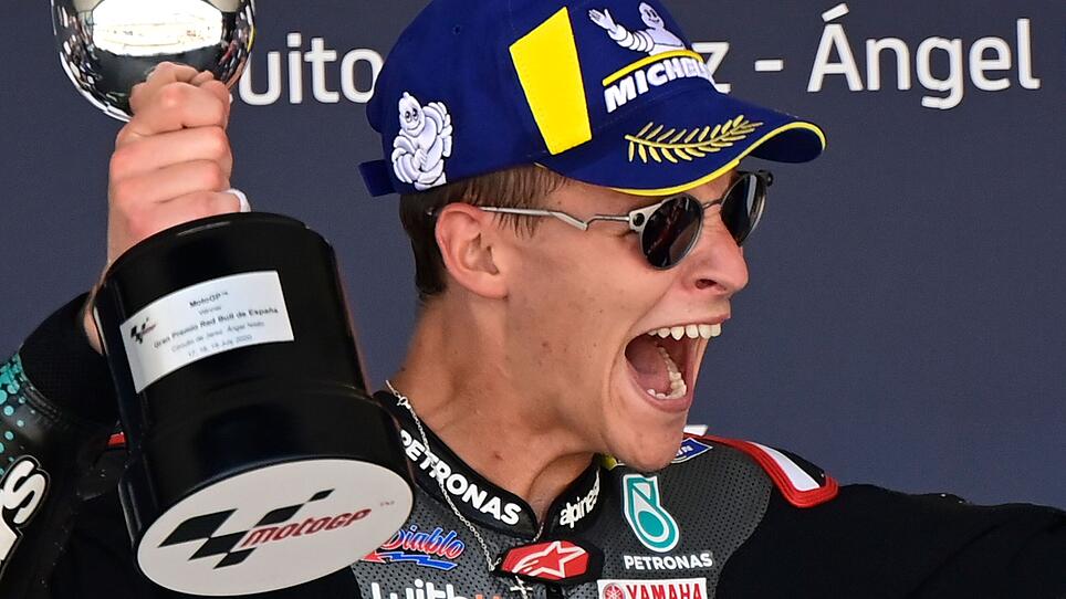 MotoGP: Erster Quartararo-Sieg, Marquez verletzt