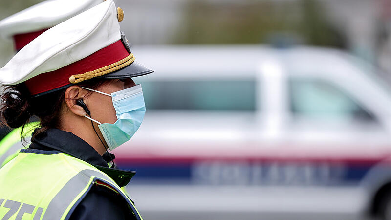 foto: volker weihbold polizei corona einsatz maske