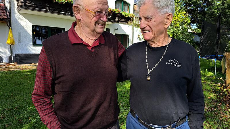Nach 78 Jahren gab es für zwei Cousins ein Wiedersehen