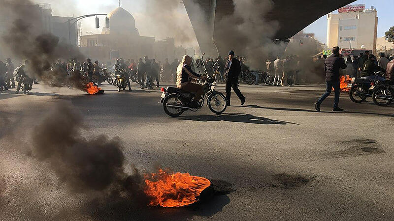 1000 Festnahmen nach schweren Unruhen im Iran