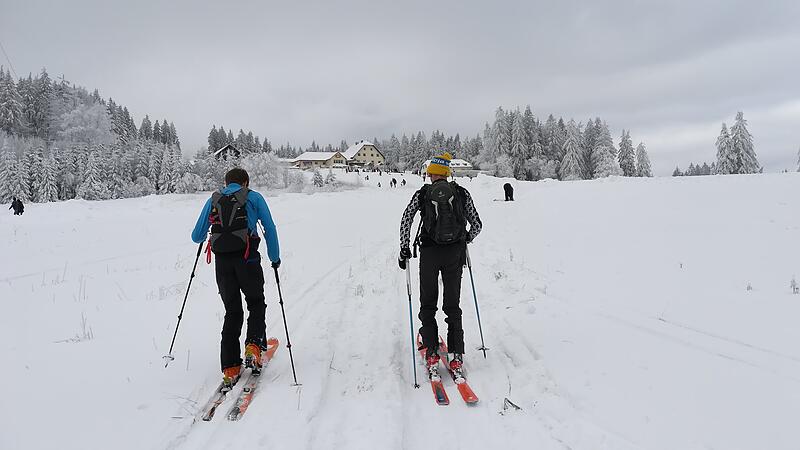 Auf Skiern von der Gis nach Linz wedeln