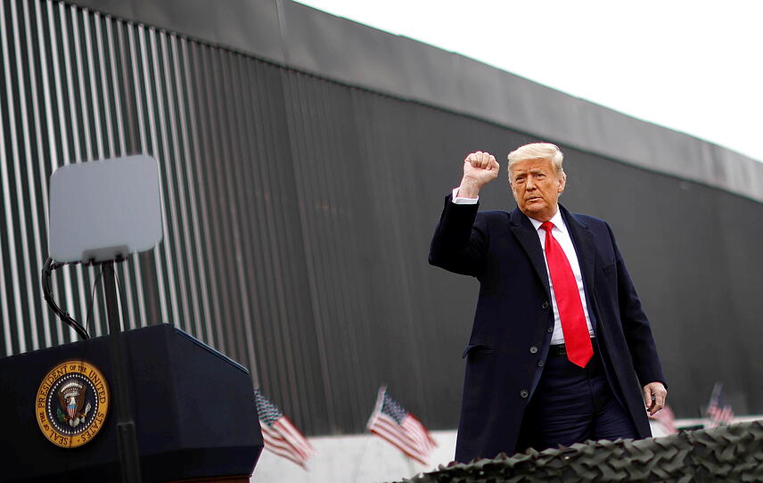 Trump feiert sich in Texas für seine Grenzmauer