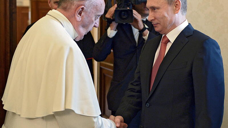 Papst Franziskus Wladimir Putin.