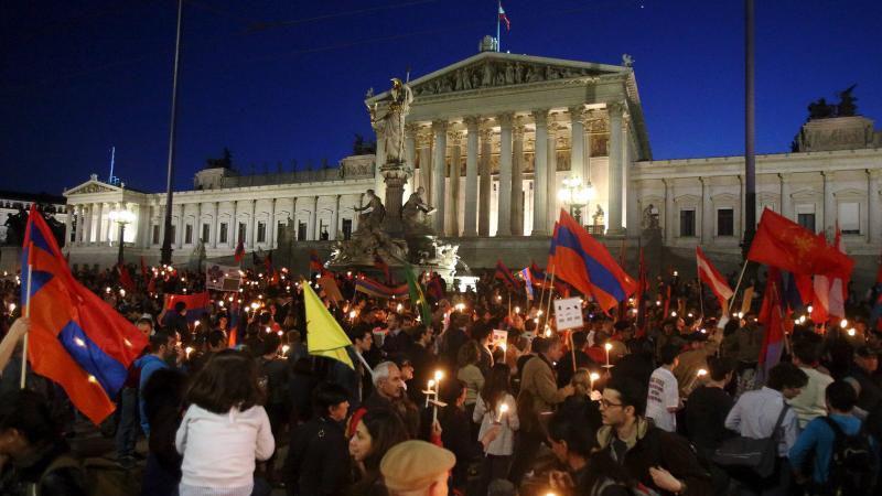 Armenier-Gedenkmarsch in Wien