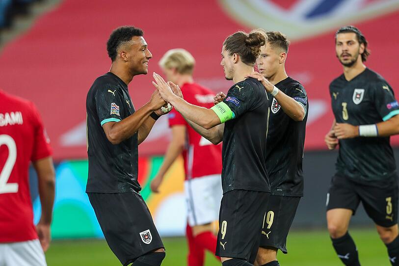Österreich startet mit 2:1 in Norwegen in Nations League