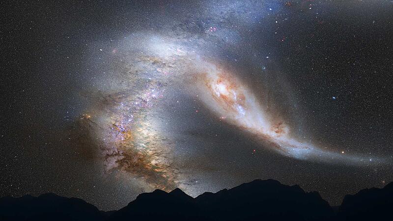 Symbolbild Milchstraße