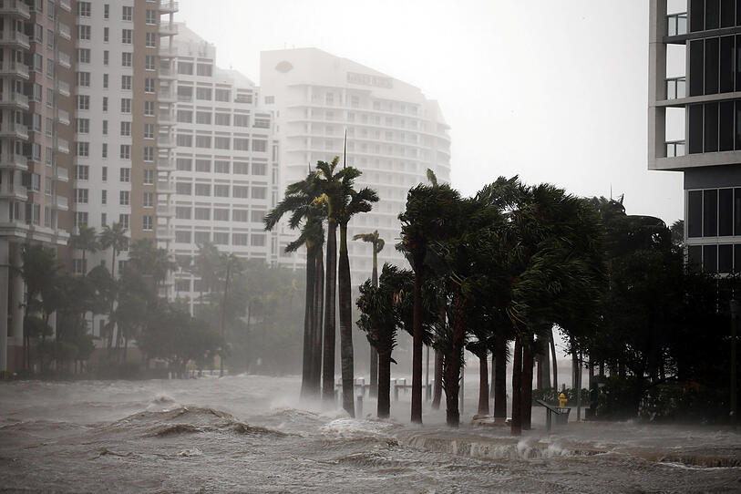 Hurrikan Irma erreichte Florida