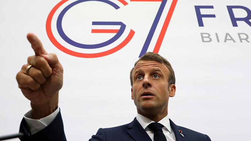 Atomstreit mit dem Iran wirbelte den G7-Gipfel in Frankreich durcheinander