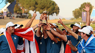 Straka im siebenten Golf-Himmel: Triumph mit Europa im Ryder Cup